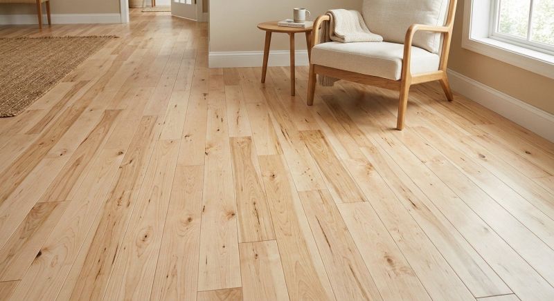 Birch Floor Installation in Mount Airy, MD