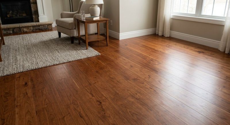 Cherry Floor Installation in Burtonsville, MD