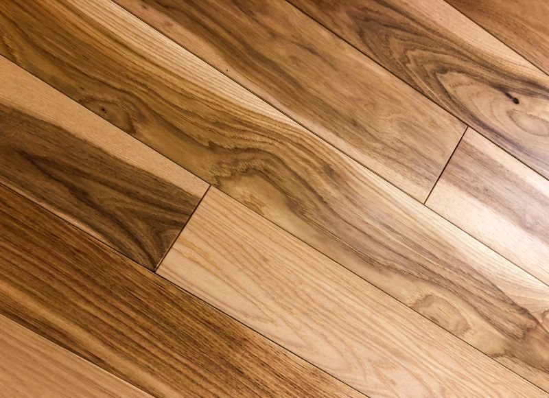 Dark Wood Floor Installation in Mount Airy, MD