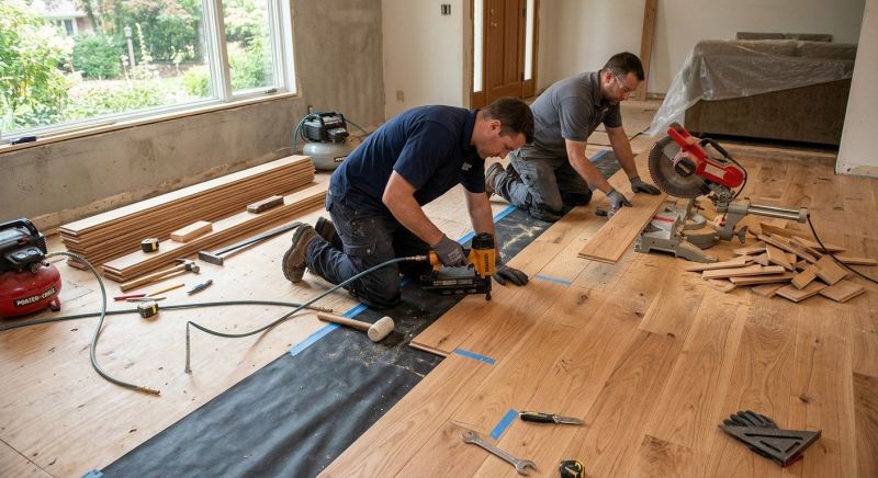 Hardwood Floor Installation in Hampstead, MD