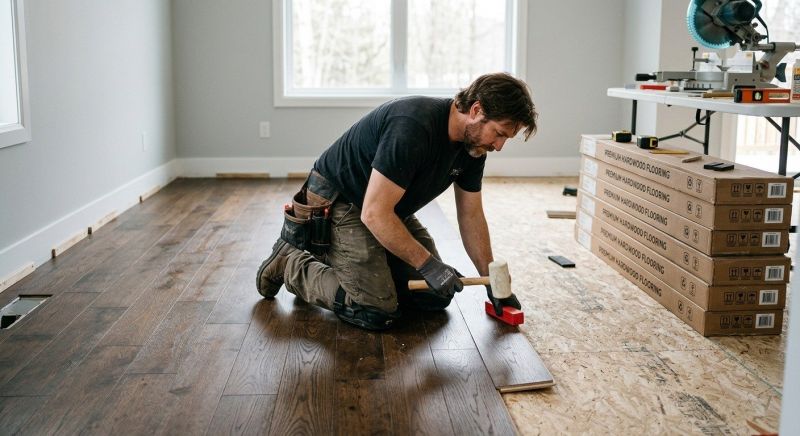 Hardwood Floor Installation in Leesburg, VA