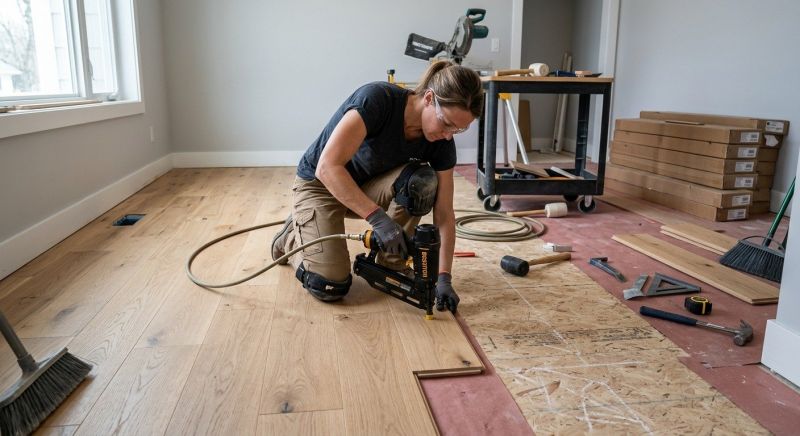 Hardwood Floor Installation in Mount Airy, MD