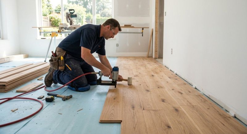 Hardwood Floor Installation in Pikesville, MD