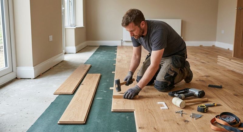 Hardwood Floor Installation in Poolesville, MD