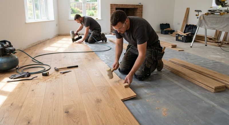 Hardwood Floor Installation in Rockville, MD