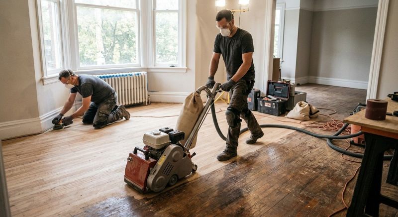 Hardwood Floor Renovation in Mount Airy, MD