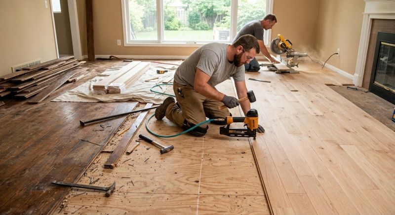 Hardwood Replacement in Frederick, MD