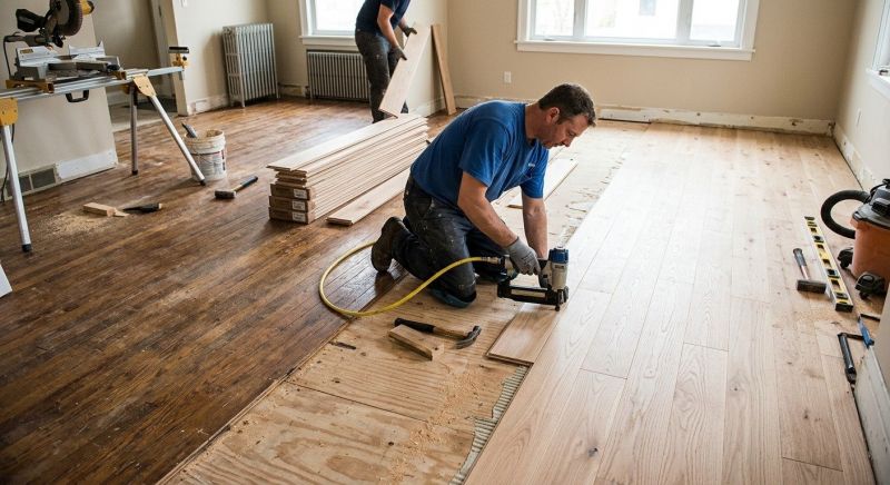 Hardwood Replacement in Howard County, MD