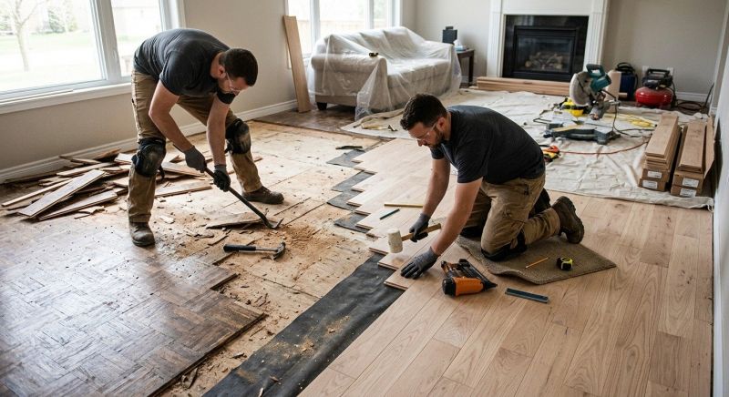 Hardwood Replacement in Jefferson, MD