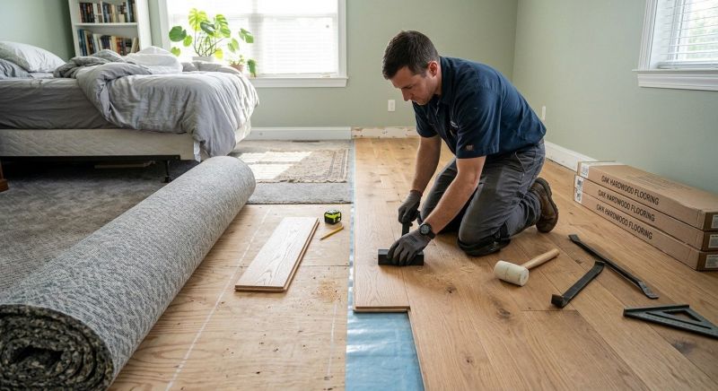 Hardwood Replacement in Pikesville, MD