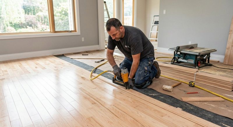 Maple Flooring Installation in Catonsville, MD