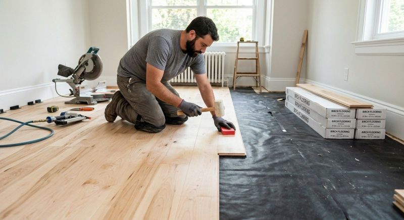 Maple Flooring Installation in Ellicott City, MD