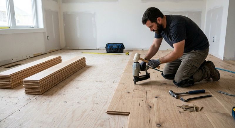 Oak Floor Installation in Jefferson, MD