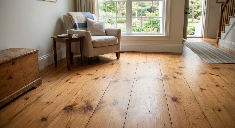 Pine Floor Installation in Mount Airy, MD