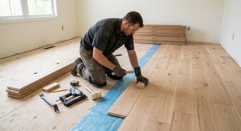 Wood Floor Replacement in Damascus, MD
