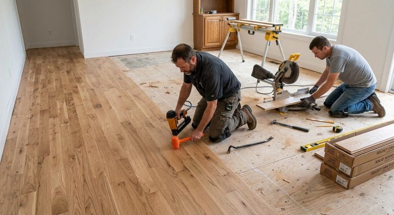 Wood Floor Replacement in Gaithersburg, MD
