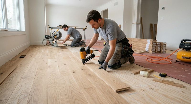 Wood Floor Replacement in Windsor Mill, MD