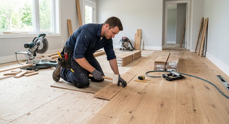 Wood Flooring Installation in Brookeville, MD
