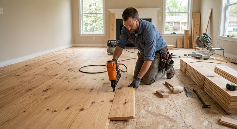 Wood Flooring Installation in Clarksville, MD
